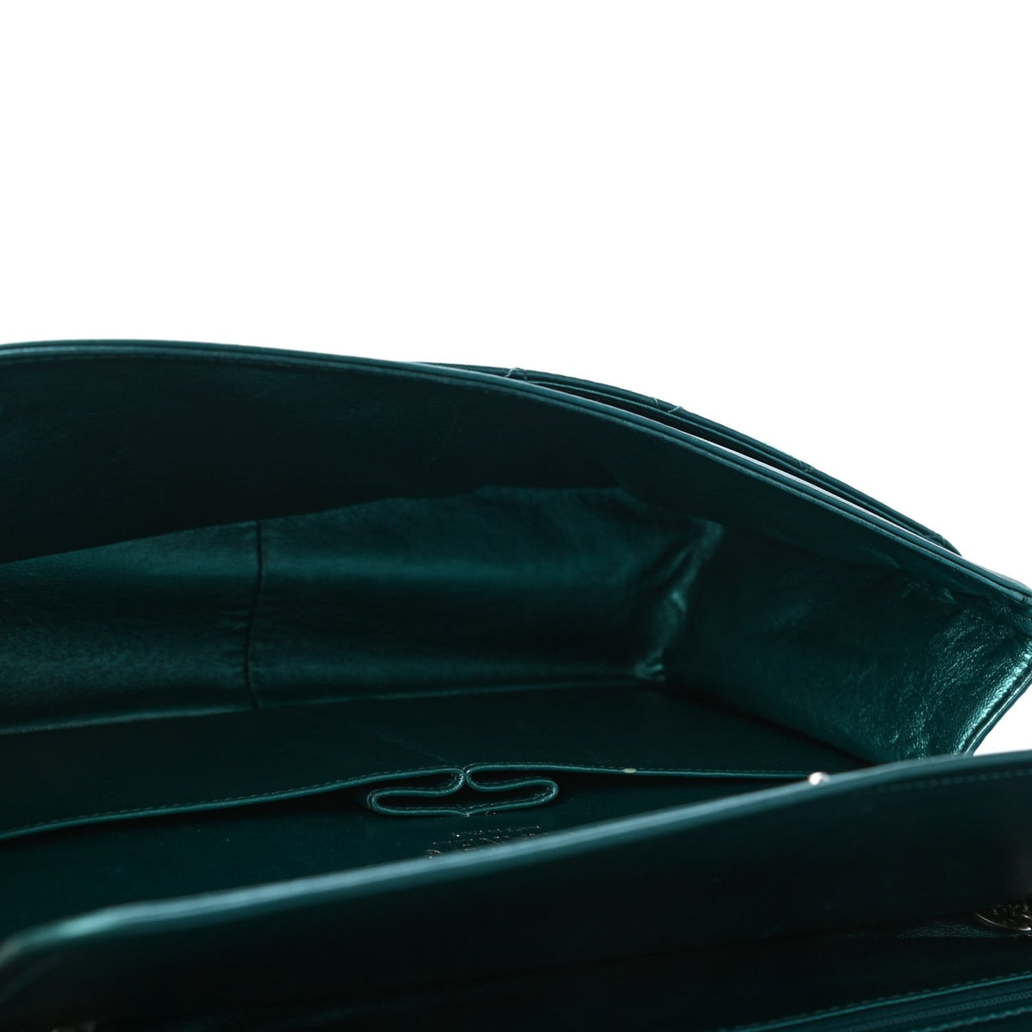Metallic Calfskin Quilted 2.55 Reissue 227 Flap Turquoise