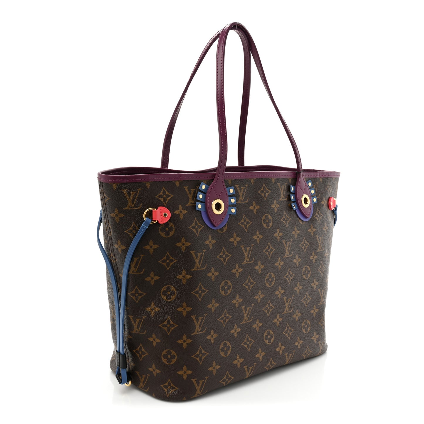 Monogram Totem Neverfull MM Magenta