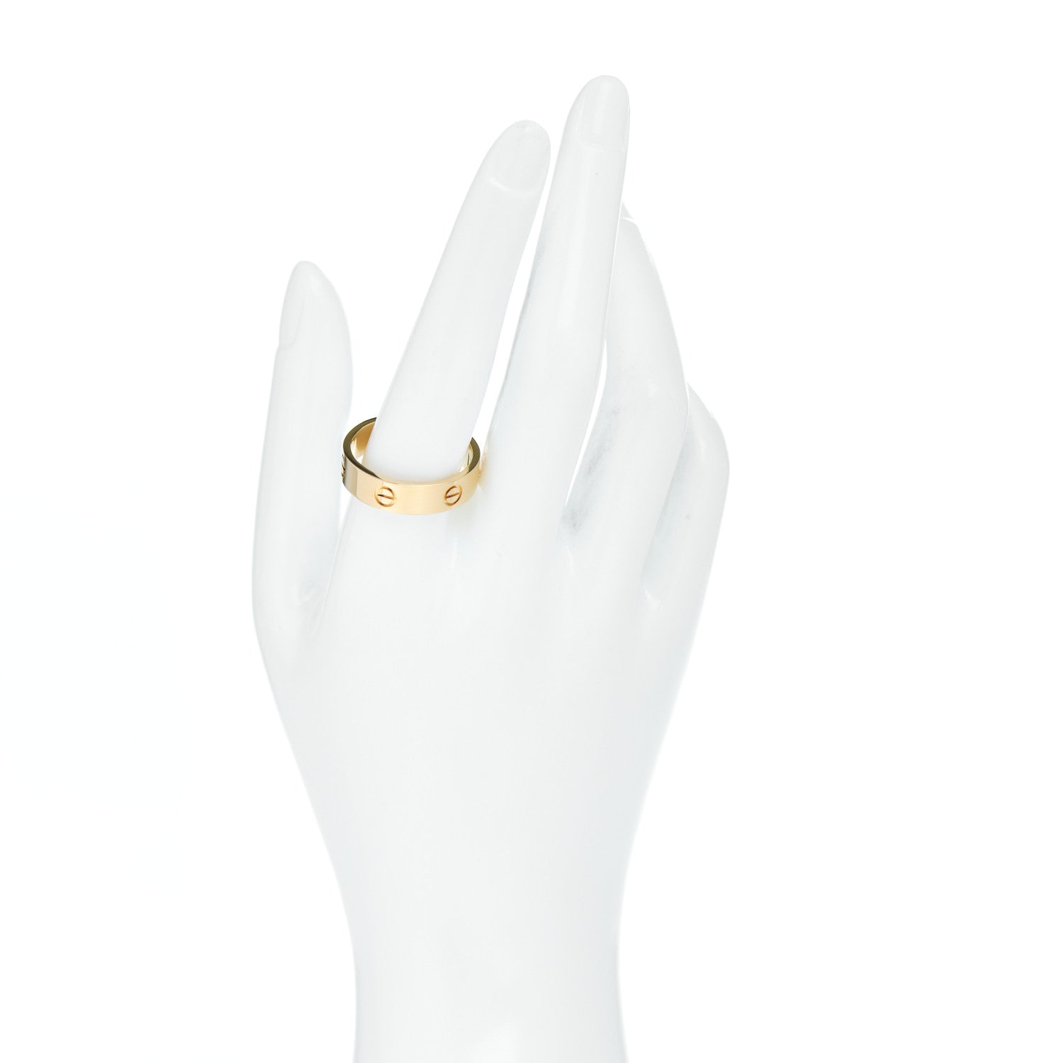 Cartier 18K Yellow Gold 5.5mm LOVE Ring 64 10.75 2 of 4