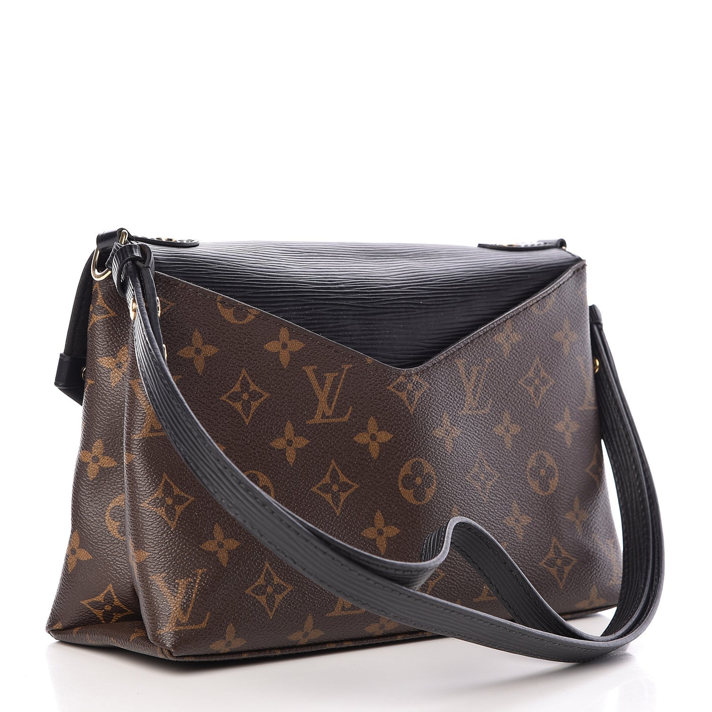 Epi Monogram Saint Michel Black