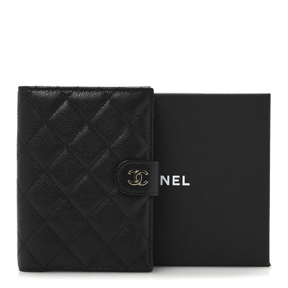 Chanel Caviar Quilted Passport Holder Black 10 of 10