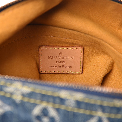 Louis Vuitton Monogram Denim Baggy PM Blue 7 of 13