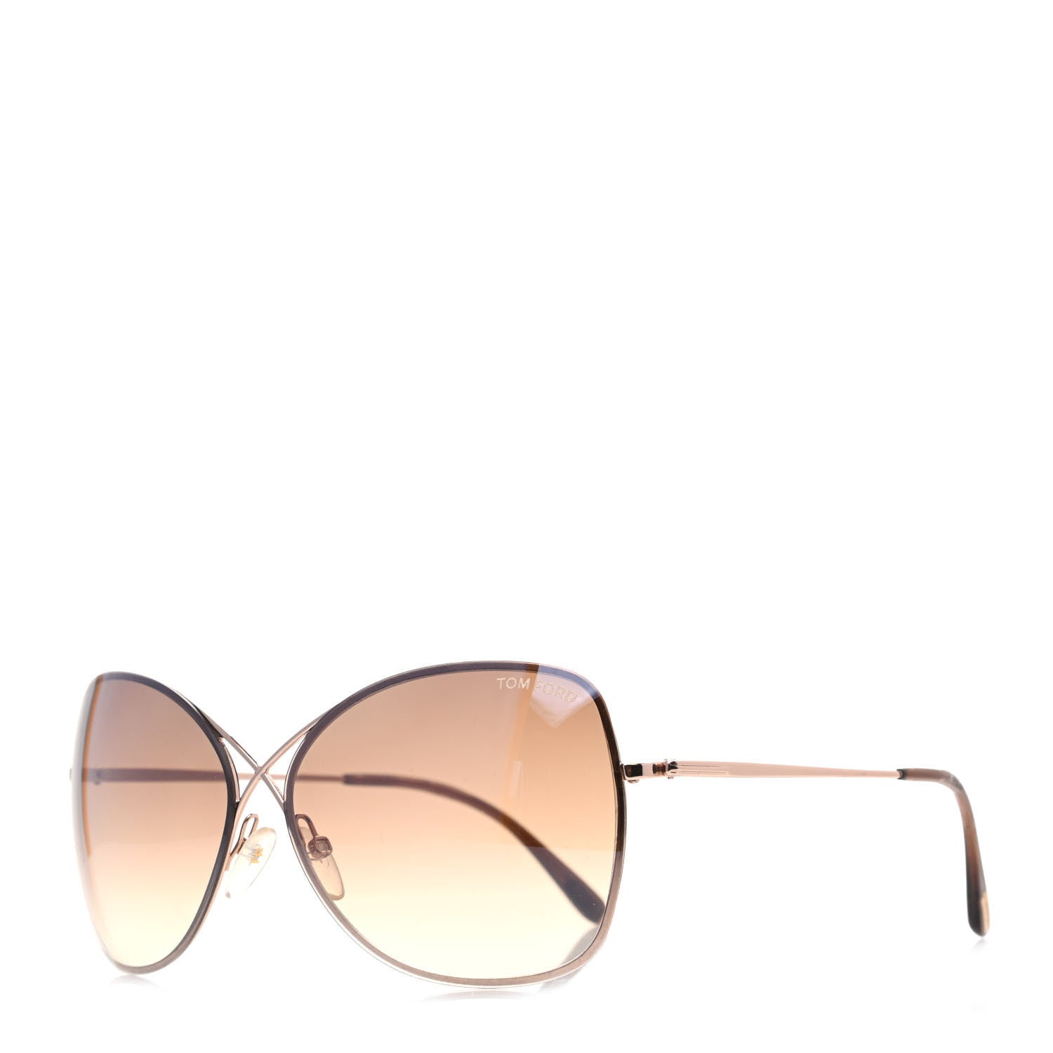 Tom Ford Colette Butterfly Sunglasses TF250 Brown 1 of 8