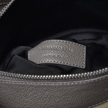 Saint Laurent Grained Calfskin Small Supple Sac De Jour Fog 8 of 8