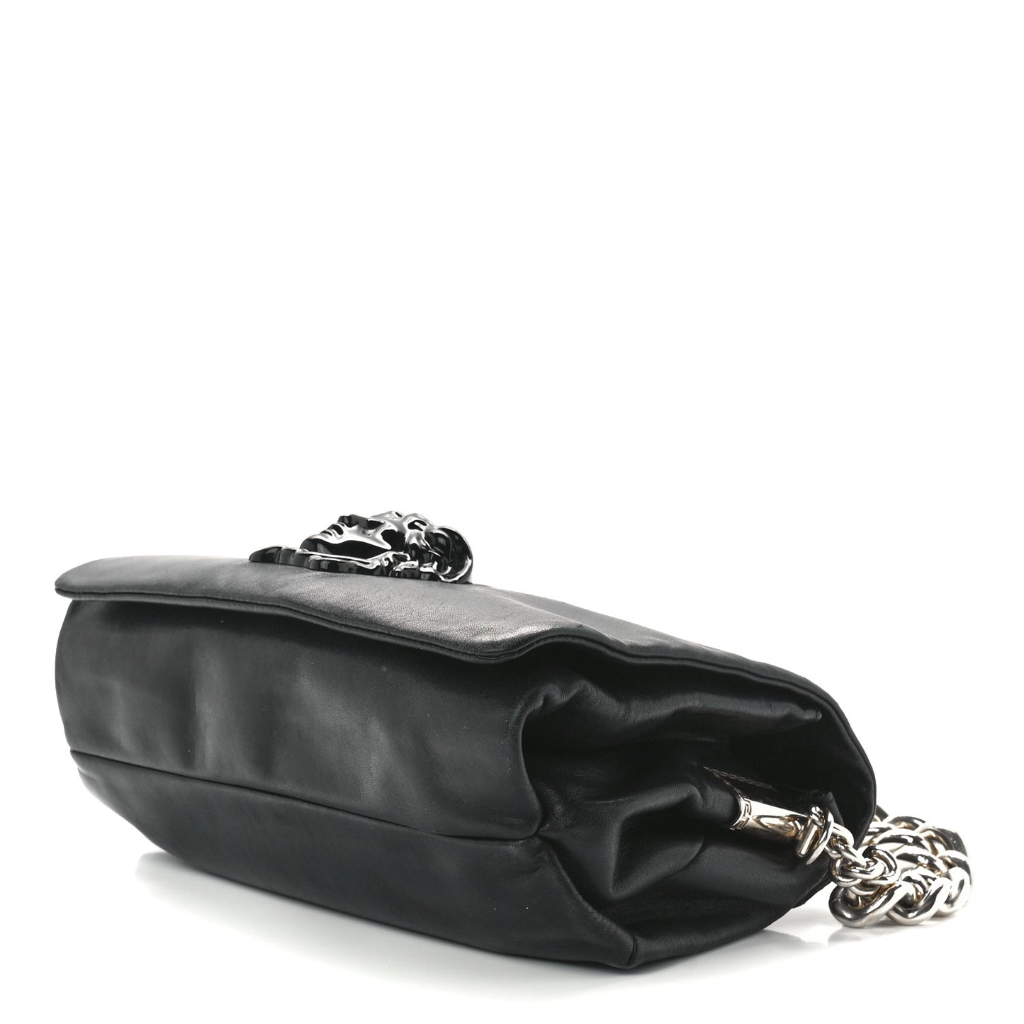 Nappa Palazzo Sultan Shoulder Bag Black
