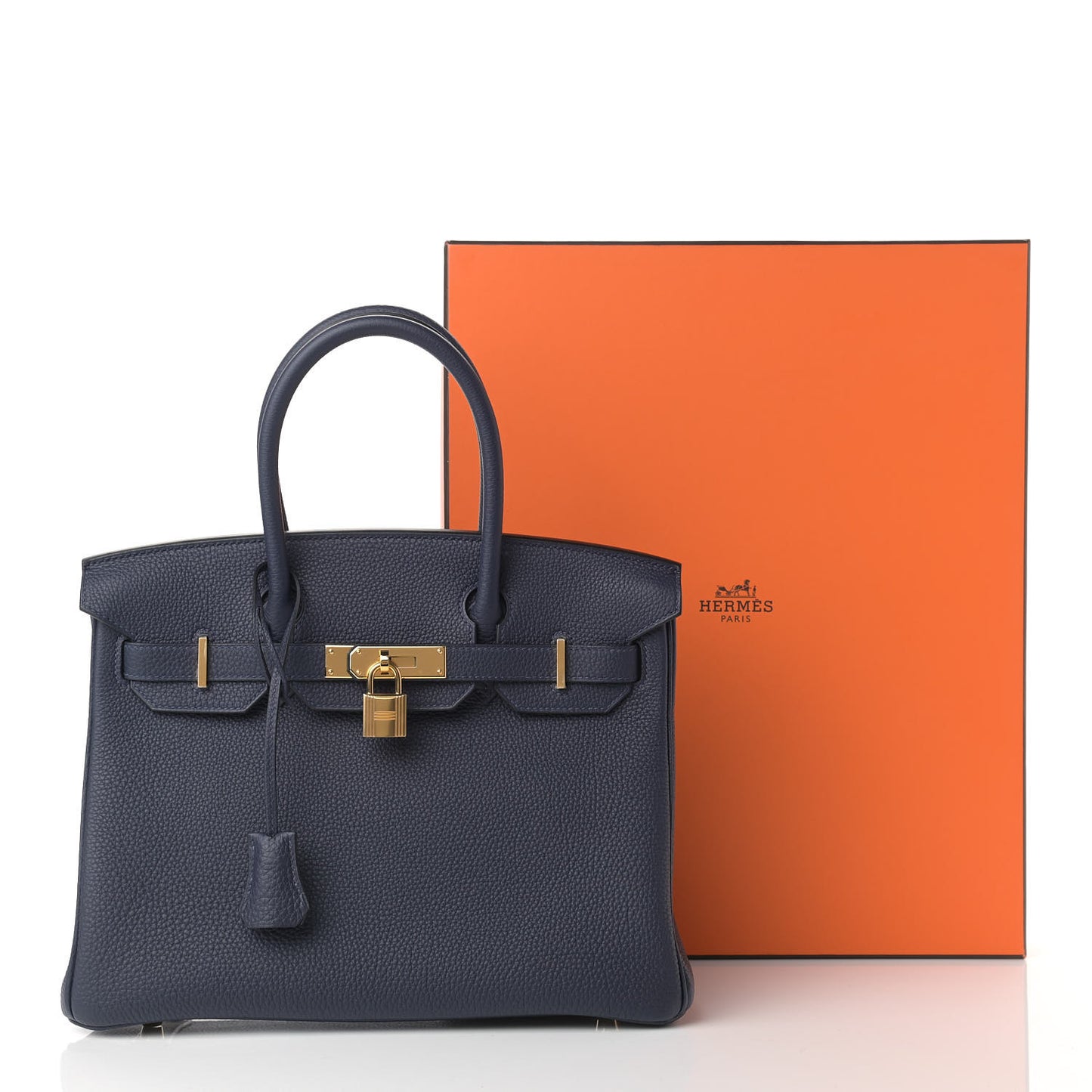 Togo Birkin 30 Bleu Nuit