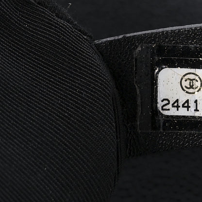 Chanel Caviar Chevron Quilted New Medium Boy Flap Black 7 of 9