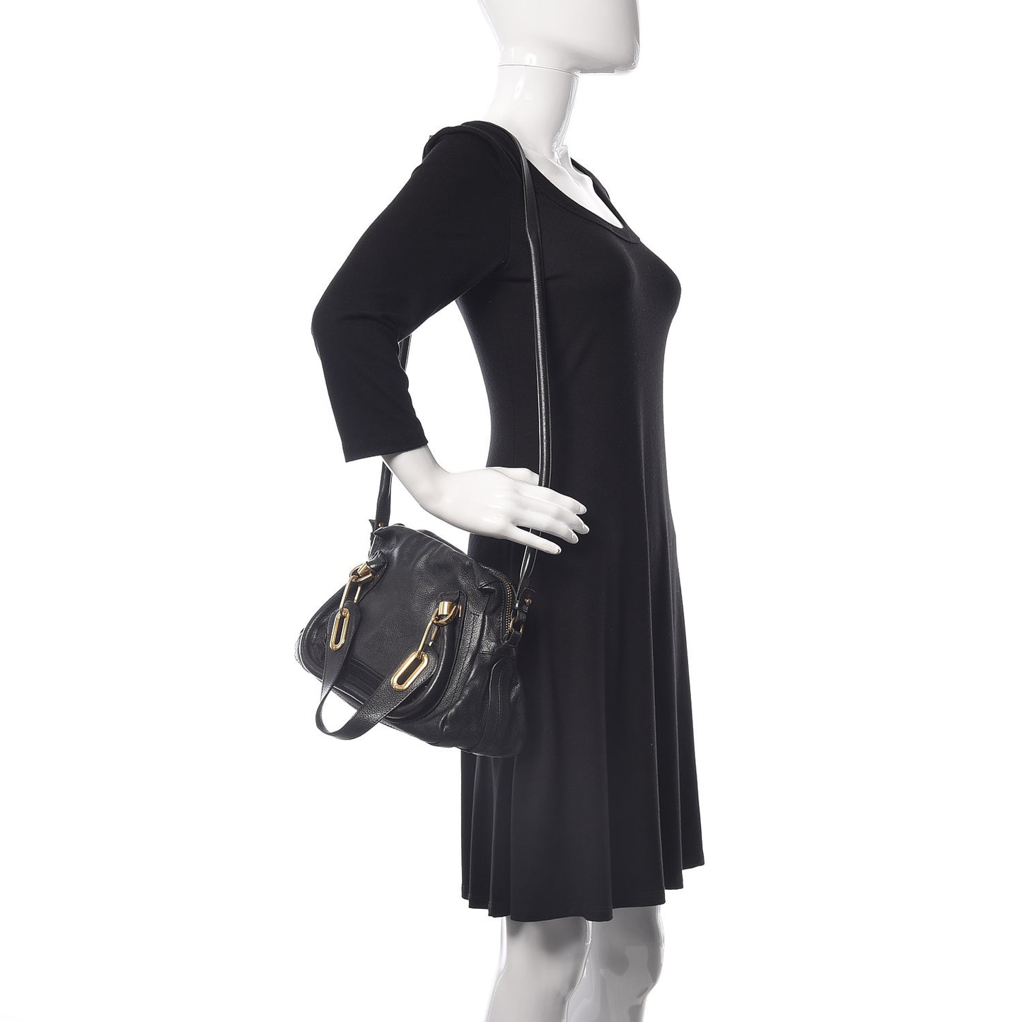 Calfskin Small Paraty Black