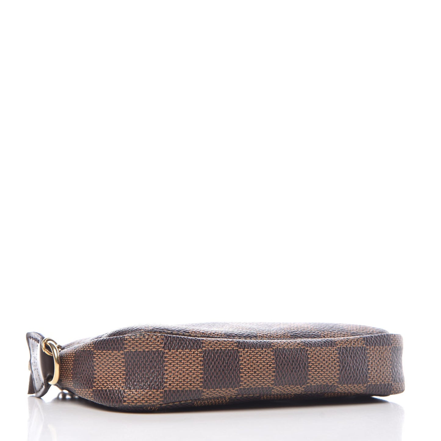 Damier Ebene Complice Trunks and Bags Mini Pochette Accessories Red