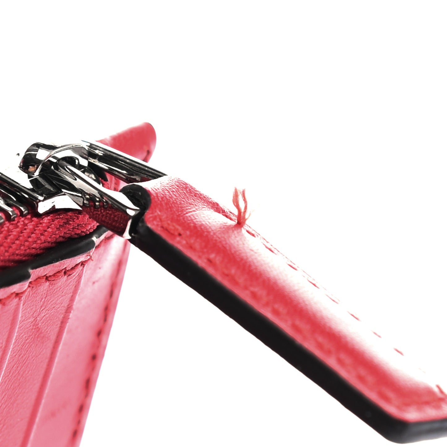 Guccissima Signature Coin Case Card Holder Hibiscus Red