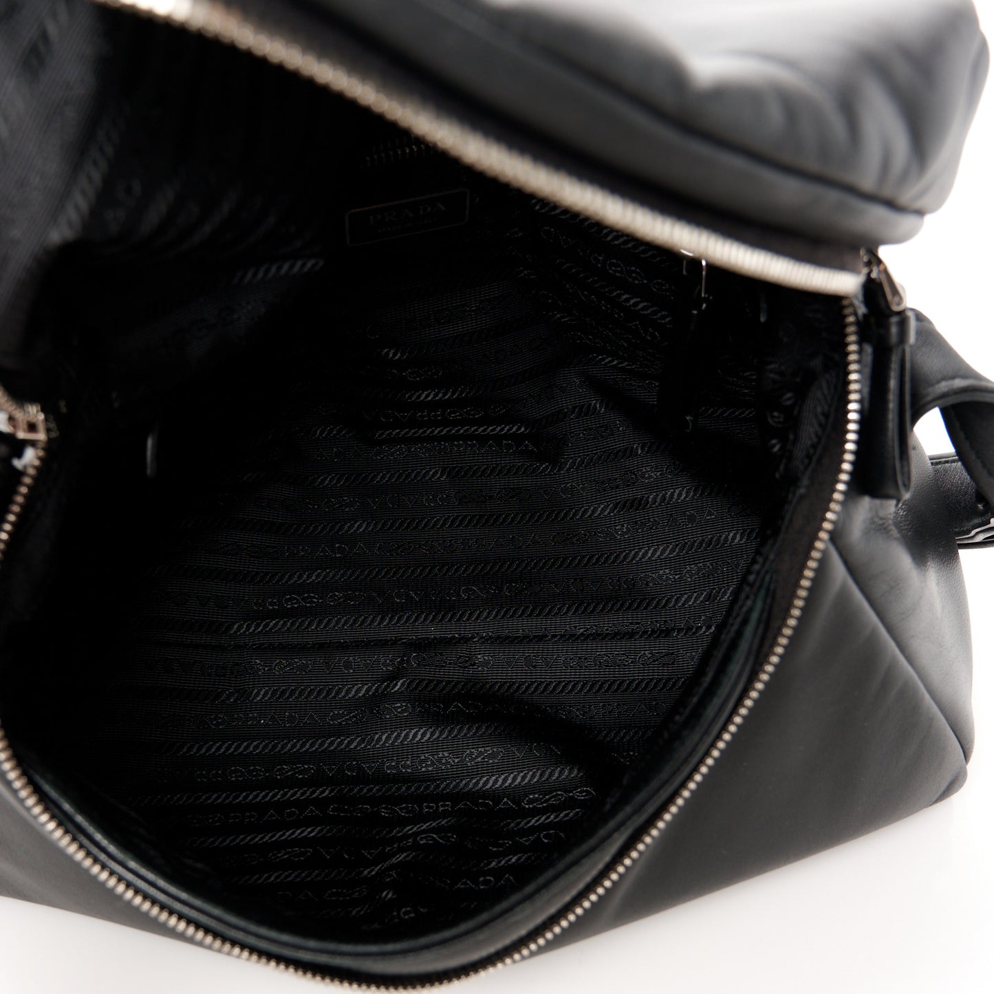 Nappa Padded Signaux Bag Black