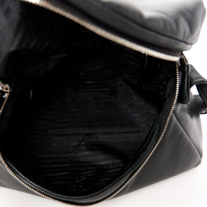 Prada Nappa Padded Signaux Bag Black 5 of 10