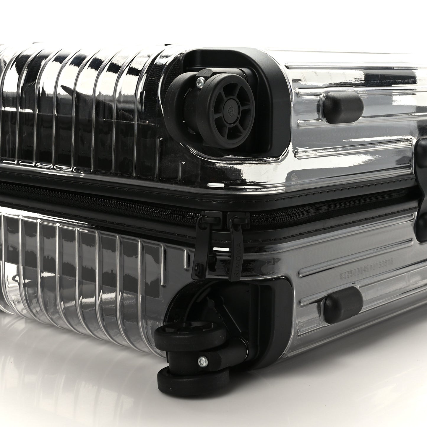 OFF-WHITE X RIMOWA Polycarbonate Luggage Transparent