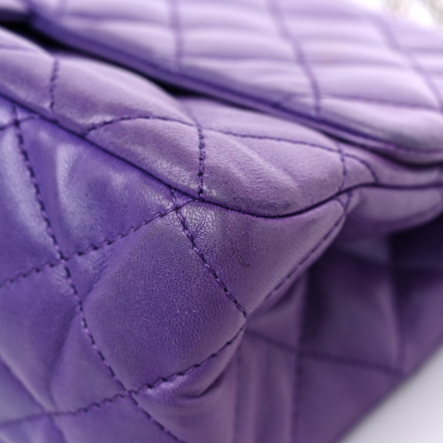 Lambskin Quilted 2.55 Reissue 226 Flap Purple