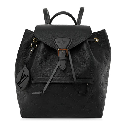 Louis Vuitton Empreinte Montsouris Backpack Black 1 of 9