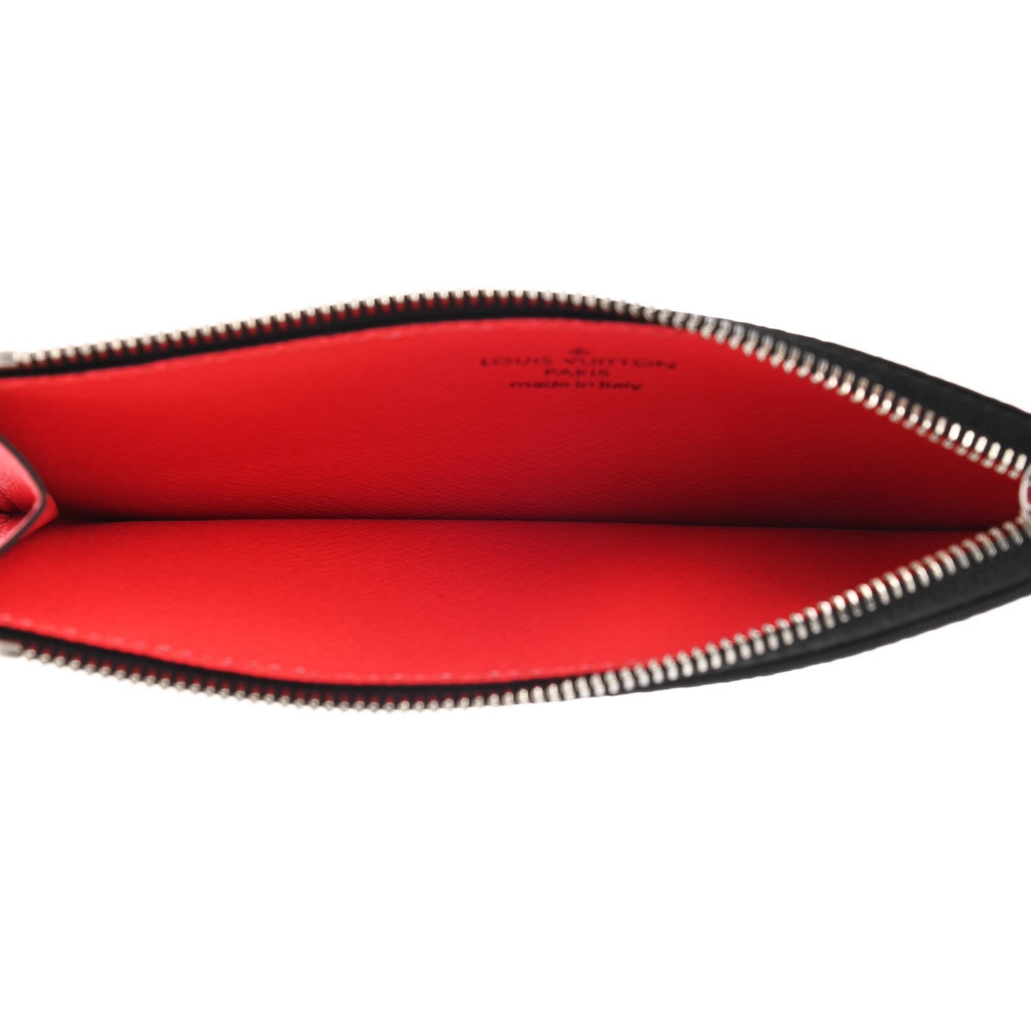 Louis Vuitton Taigarama Coin Card Holder Fire Red 5 of 6