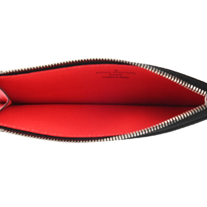Louis Vuitton Taigarama Coin Card Holder Fire Red 5 of 6