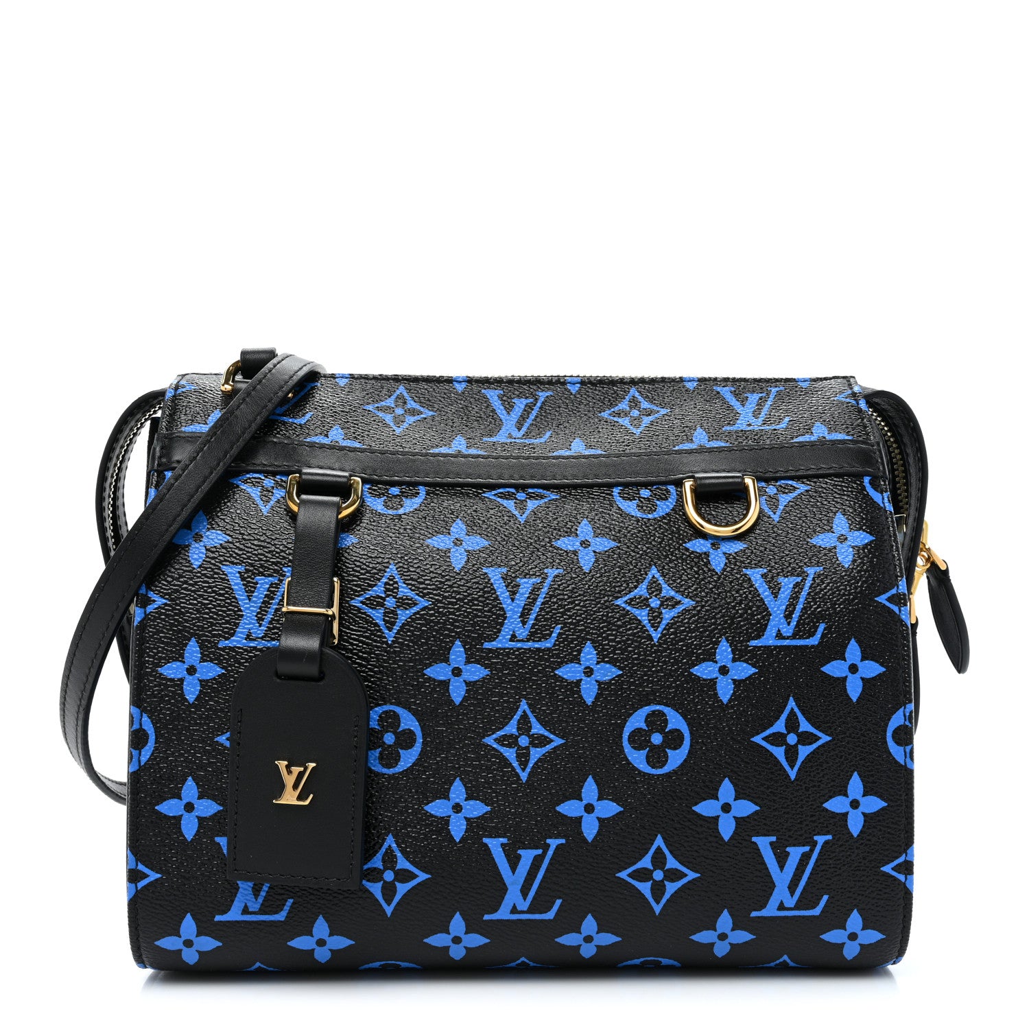 Louis Vuitton Colored Monogram Speedy Amazon PM Blue Black 1 of 11