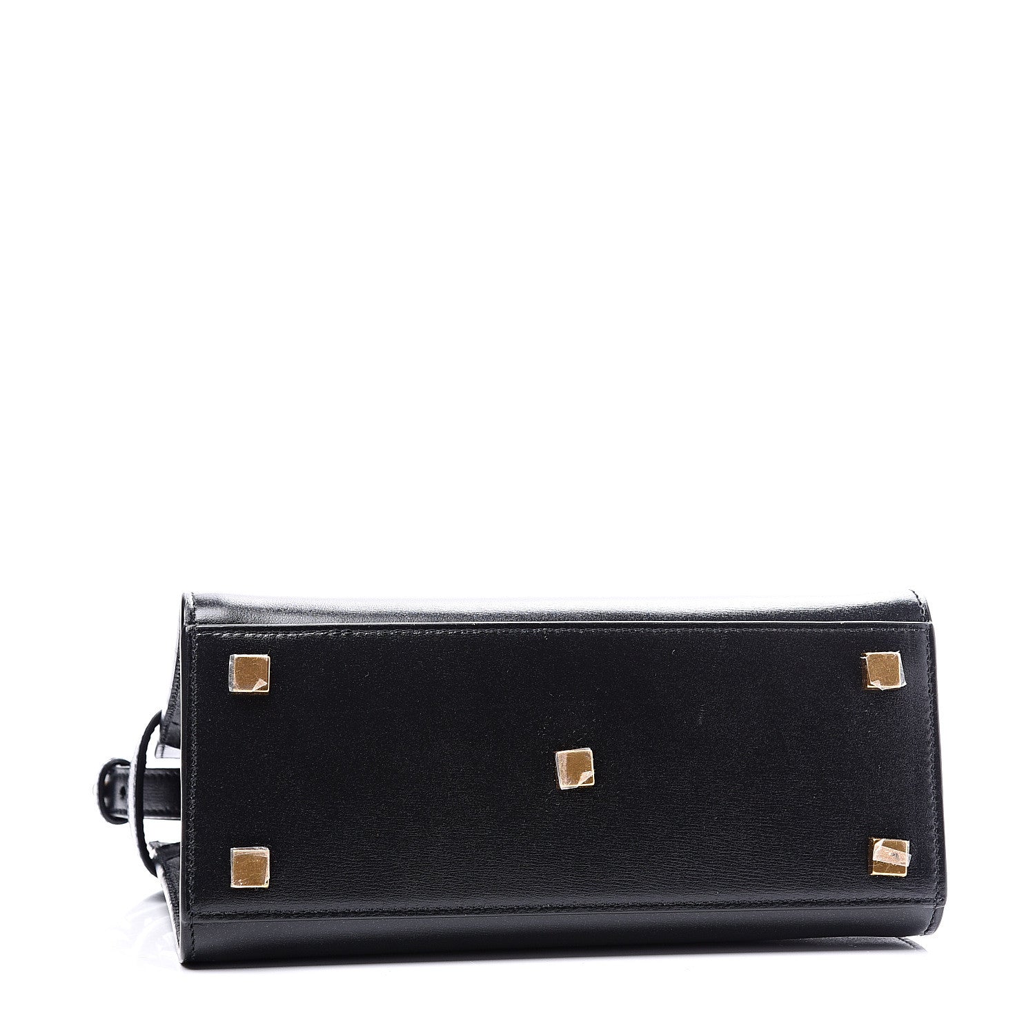 Saint Laurent Smooth Calfskin Manhattan Nano Shopper Tote Black 3 of 9