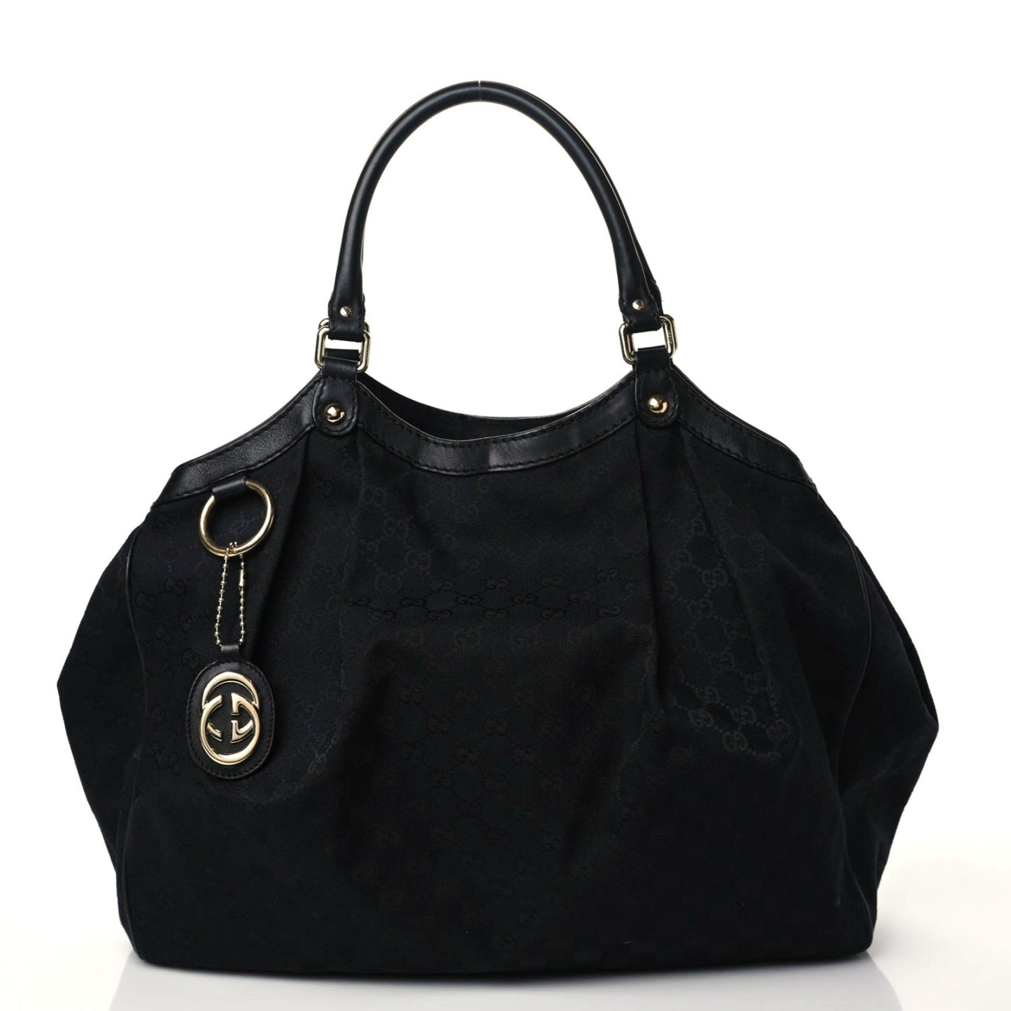 Monogram Large Sukey Black