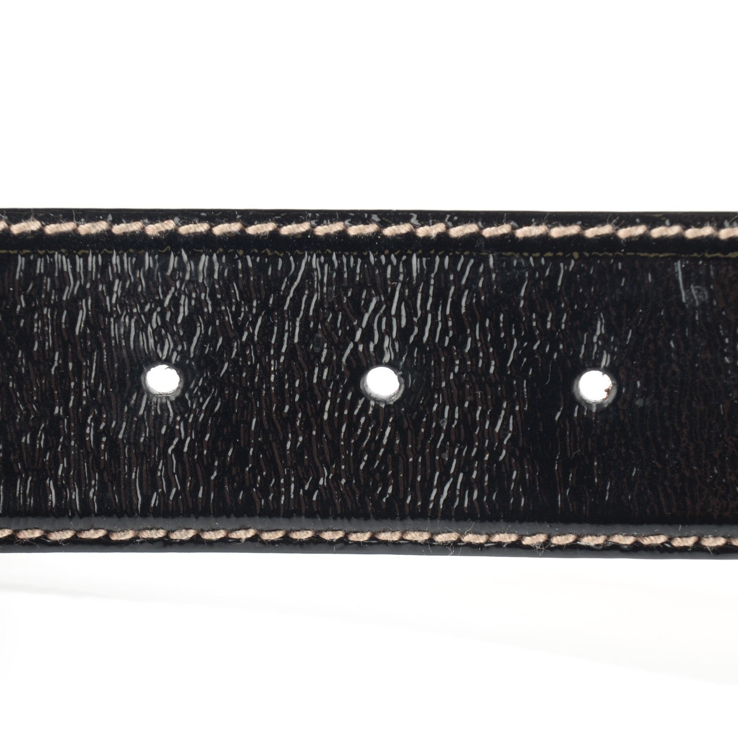 Gucci Patent Interlocking G Belt 85 34 Black 5 of 7