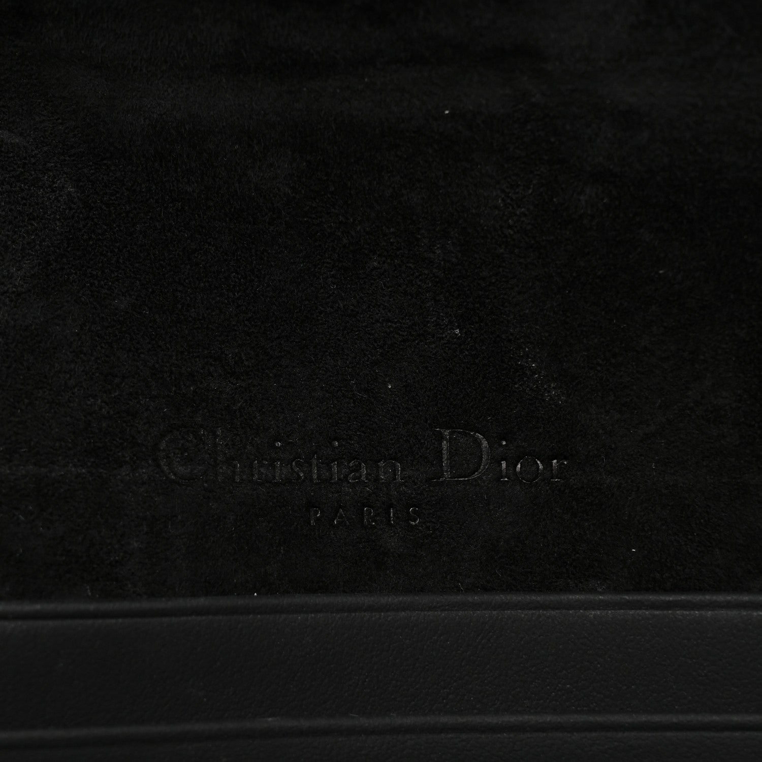 Christian Dior Ultra Matte Calfskin Saddle Belt Bag Black 8 of 15