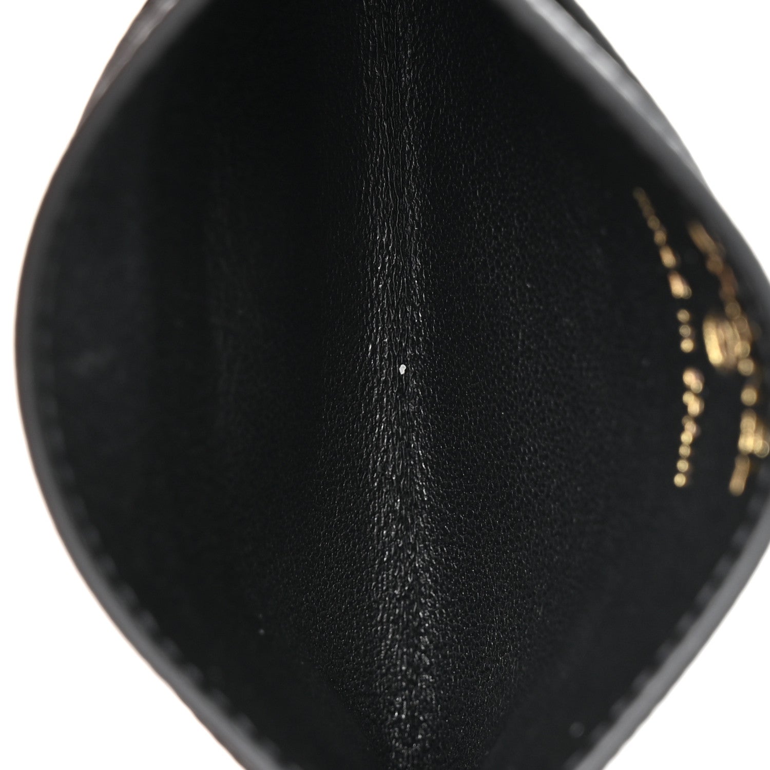 Chanel Calfskin Lizard Embossed Crococo Card Holder Black 5 of 8