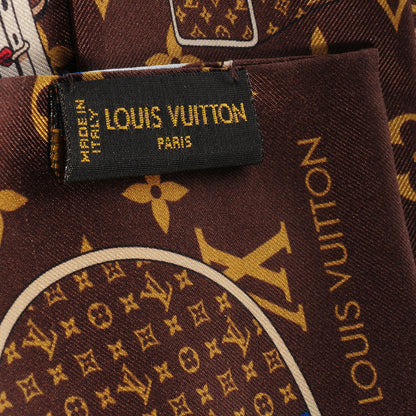 Louis Vuitton Silk Monogram Trunks Bandeau 5 of 6