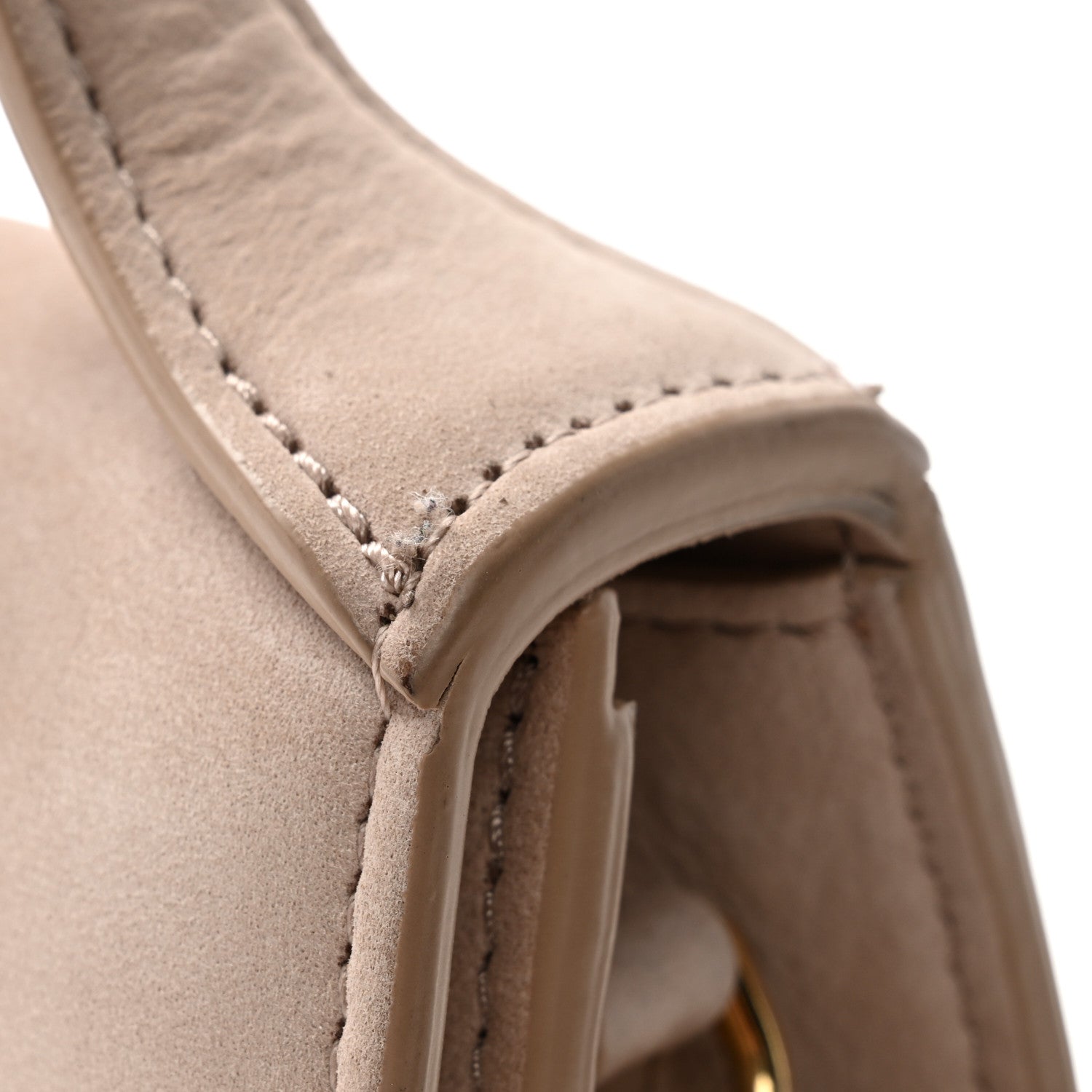 Jacquemus Nubuck Le Grand Bambino Dark Beige 10 of 10
