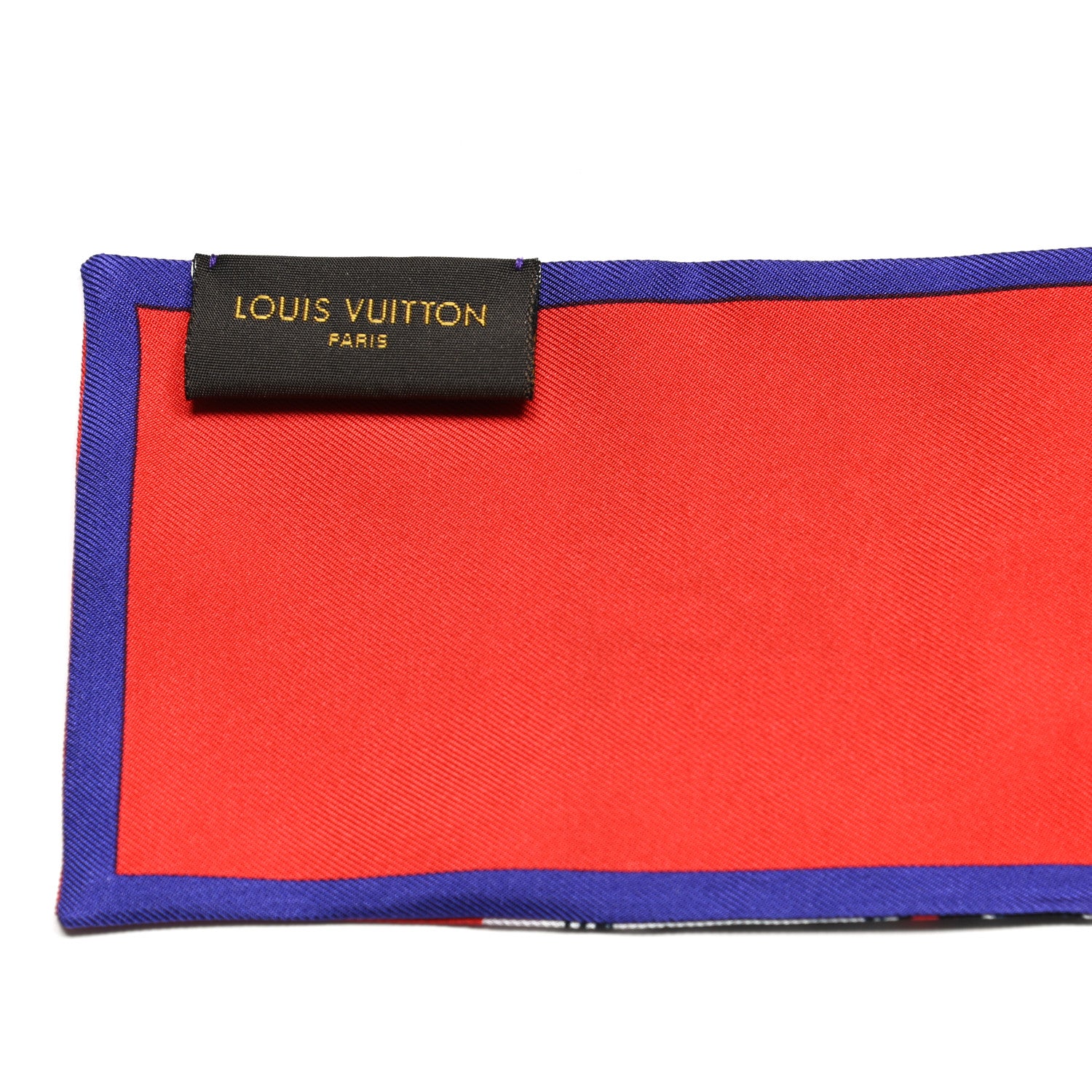 Louis Vuitton Silk Monogram Trunks Bandeau Coquelicot 3 of 3