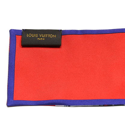 Louis Vuitton Silk Monogram Trunks Bandeau Coquelicot 3 of 3