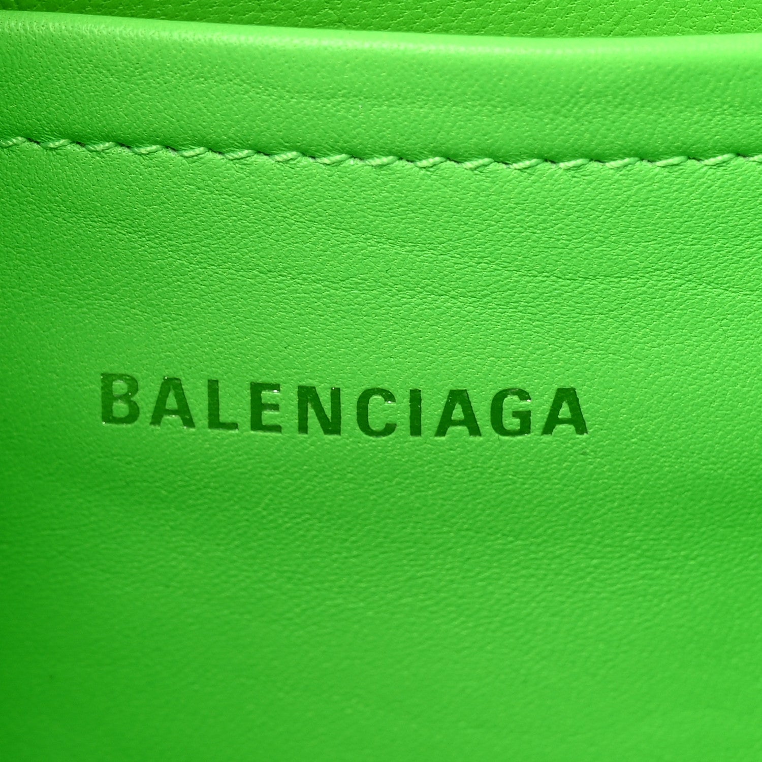 Balenciaga Nylon Lambskin Woven Small Ibiza Basket With Strap Green 6 of 10