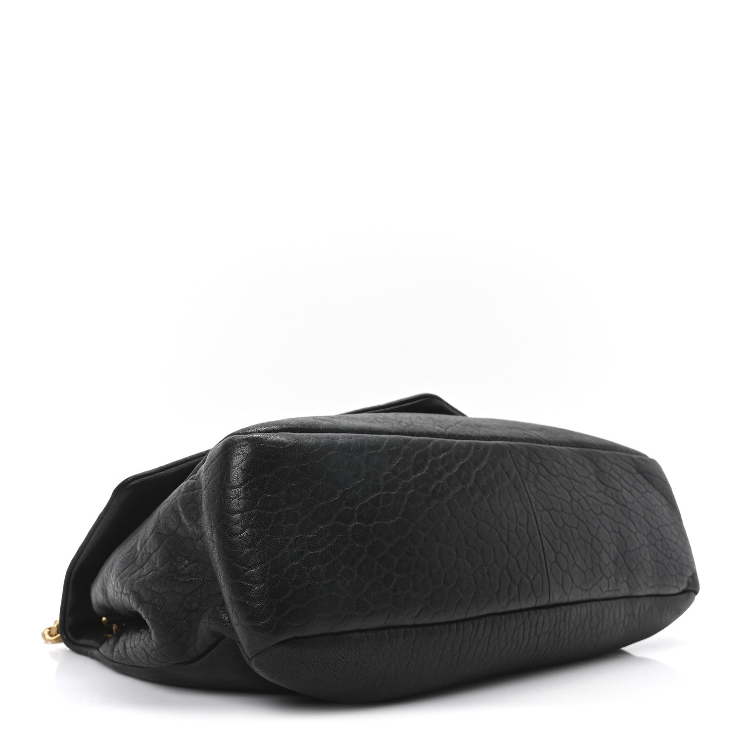 Saint Laurent Grained Lambskin Large Calypso Black 4 of 10