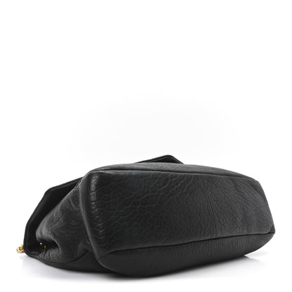 Saint Laurent Grained Lambskin Large Calypso Black 4 of 10