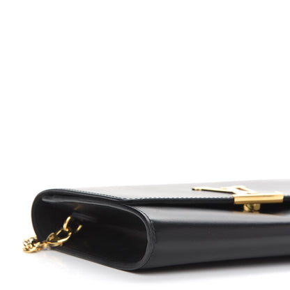 Louis Vuitton Calfskin Chain Louise GM NM Black 7 of 8