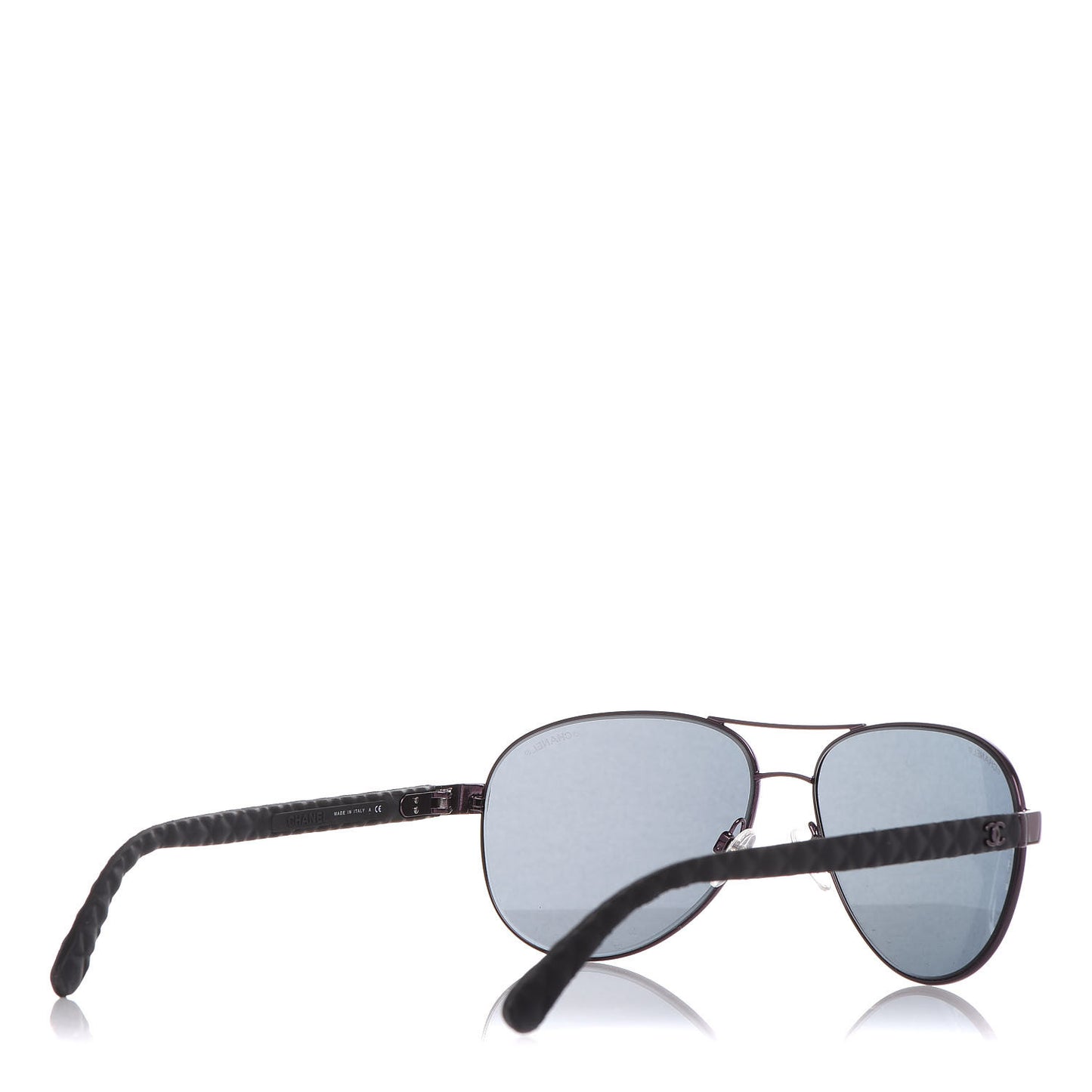 Mirrored Aviator Sunglasses 4204-Q Purple