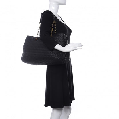 Bottega Veneta Nappa Intrecciato Large Tote Black 2 of 9