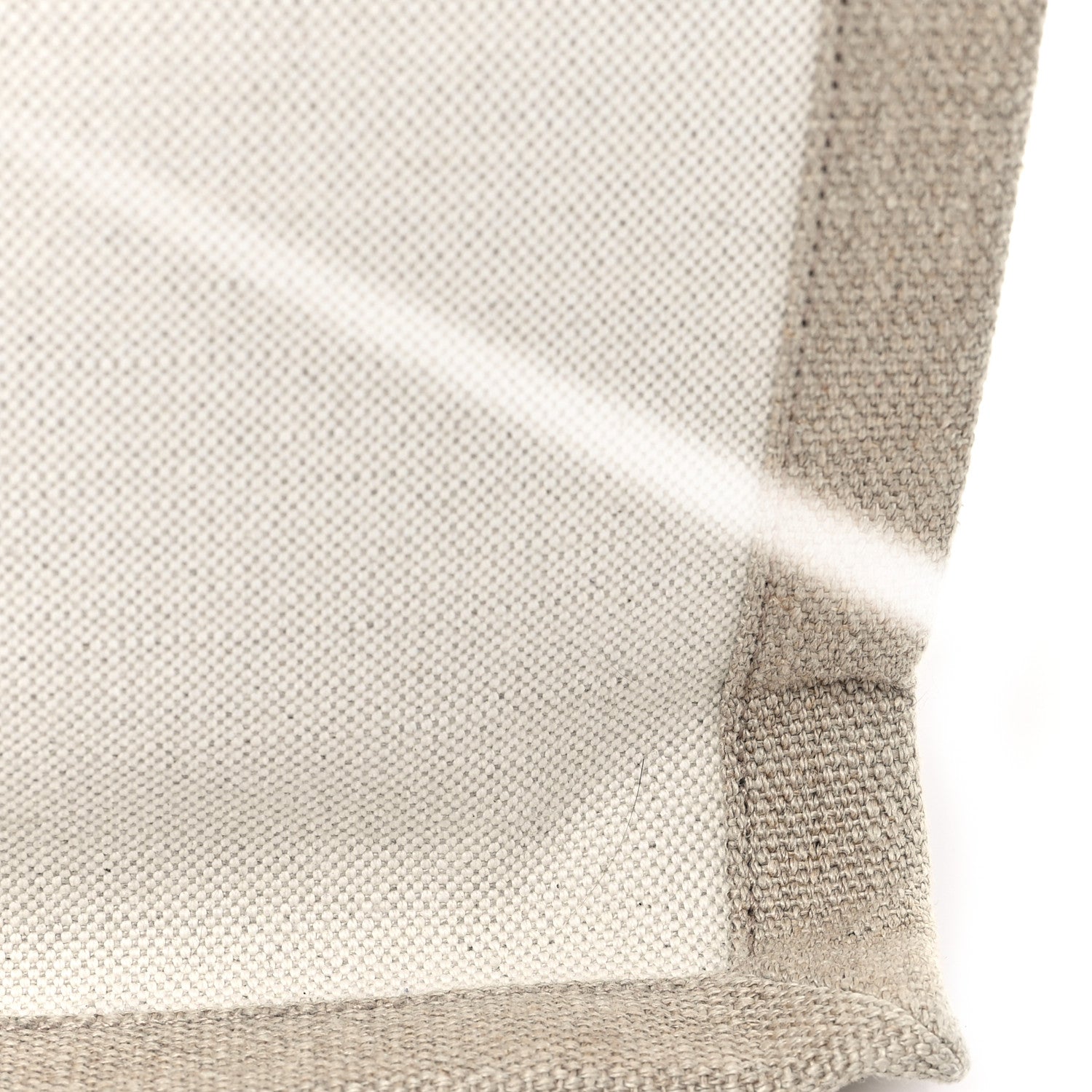 Saint Laurent Linen Calfskin Rive Gauche Tote Optic White 11 of 11