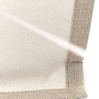 Saint Laurent Linen Calfskin Rive Gauche Tote Optic White 11 of 11