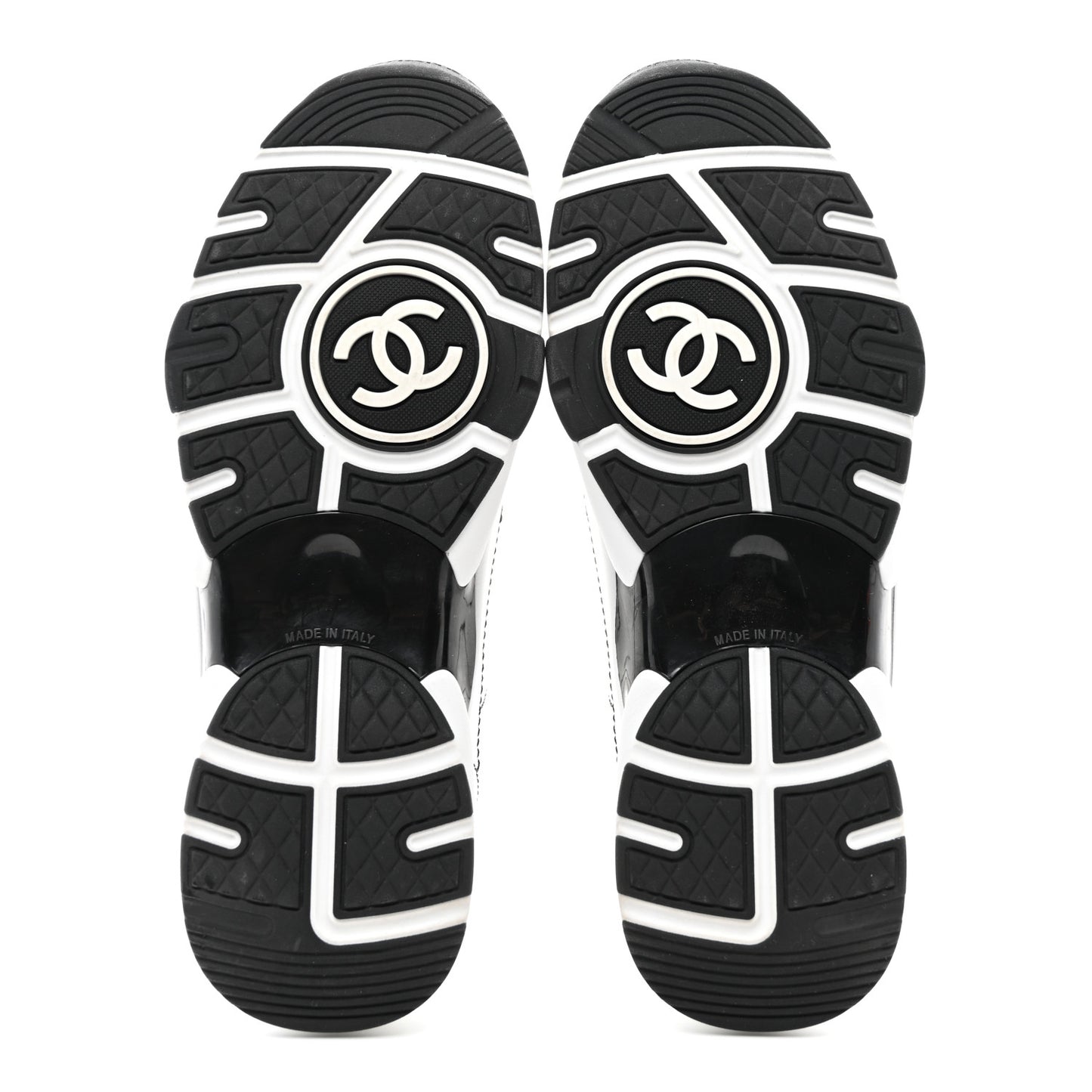 Cotton Sneakers 39 White Black