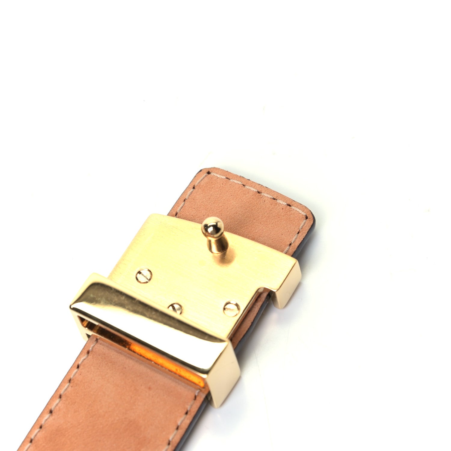 Louis Vuitton Mini Monogram 25mm LV Initiales Belt 80 32 6 of 9
