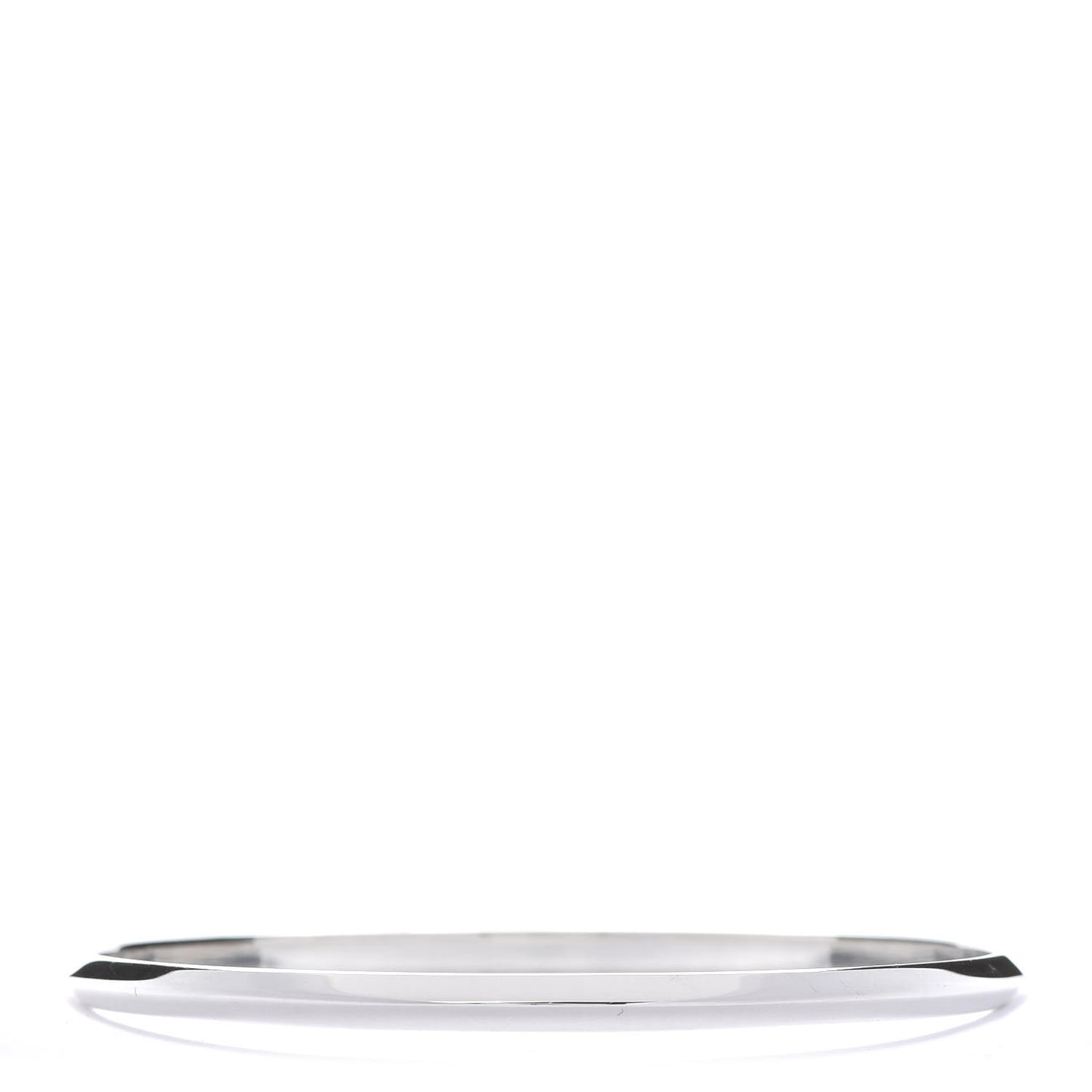 Sterling Silver 4mm Knife Edge Bangle Bracelet