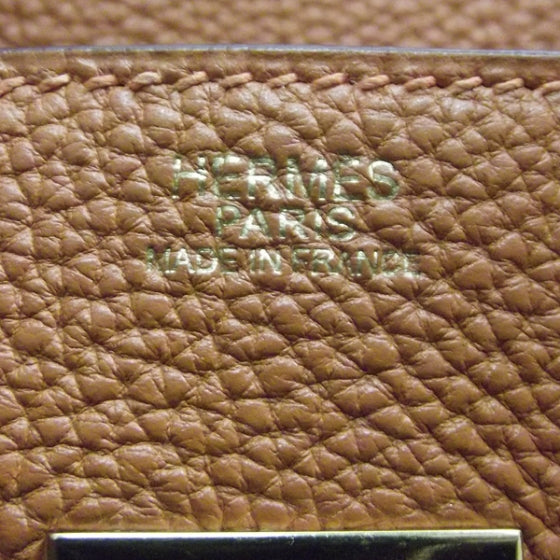 Hermes Togo Birkin 30 Orange 10 of 13