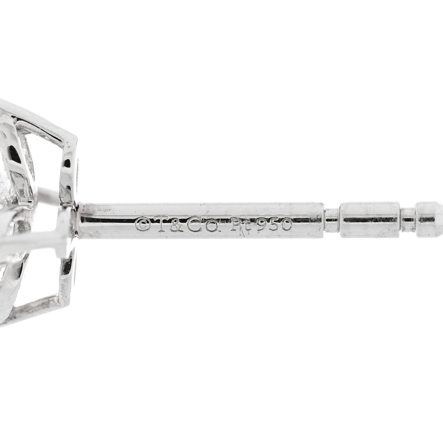 Platinum Diamond .19ct Mini Victoria Earrings