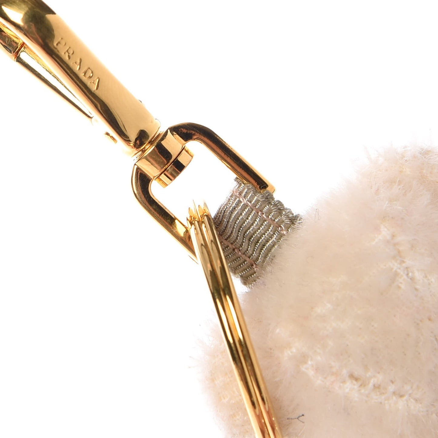 Crystal Trick Teddy Bear Keychain Charm