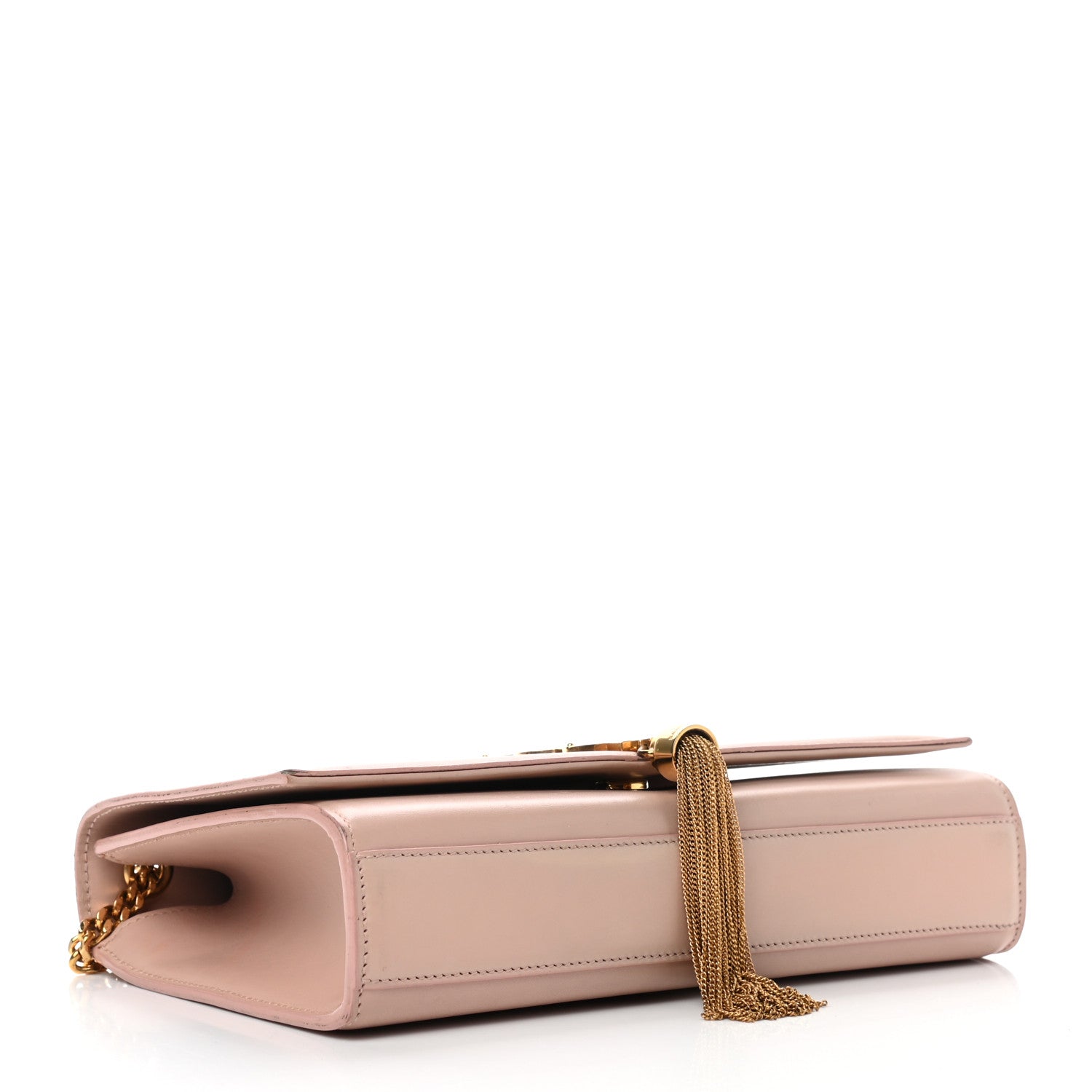 Saint Laurent Smooth Calfskin Medium Classic Monogram Kate Tassel Satchel Pink 4 of 15