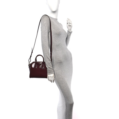 Givenchy Textured Patent Calfskin Mini Antigona Aubergine 2 of 12