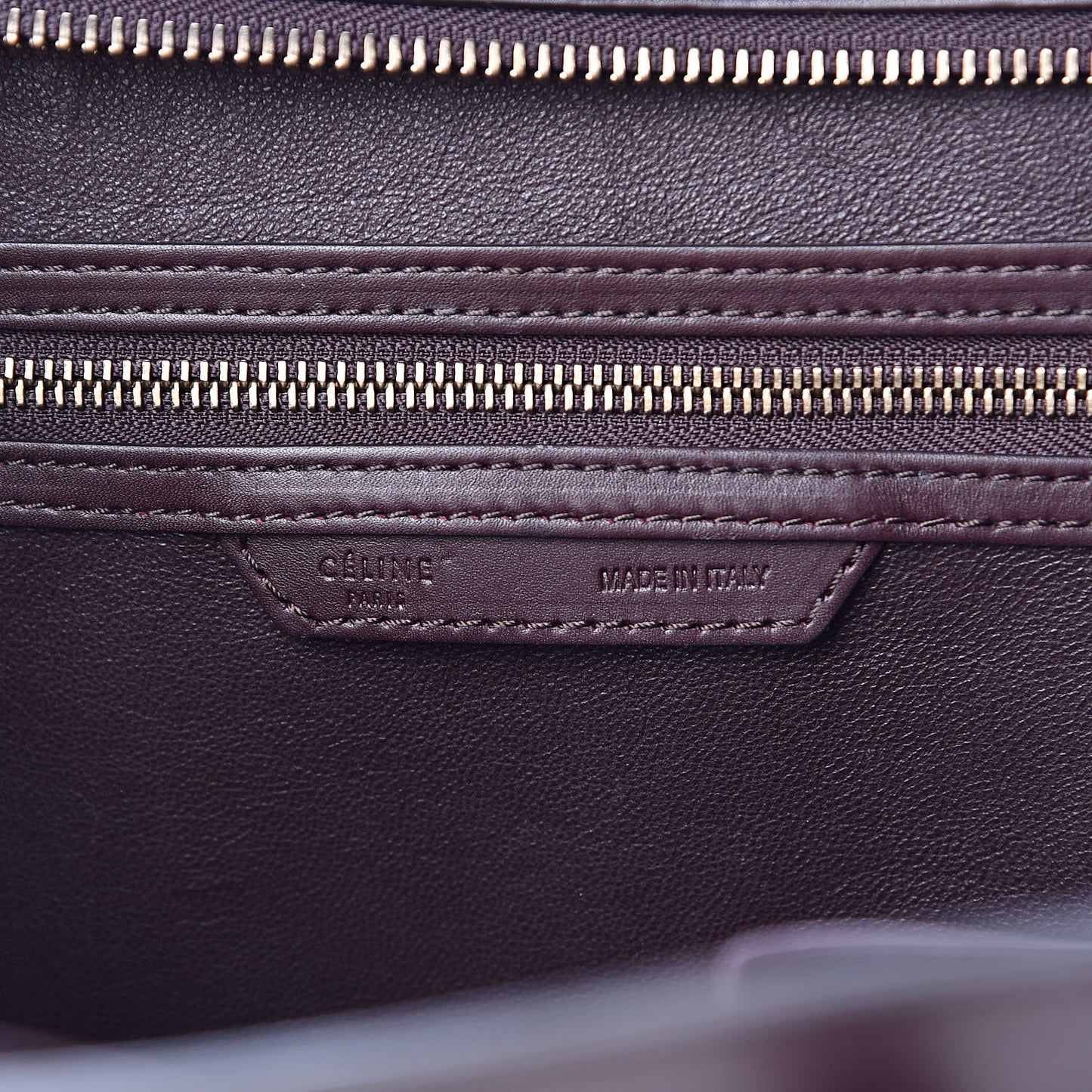 Calfskin Linen Mini Tri-Color Luggage