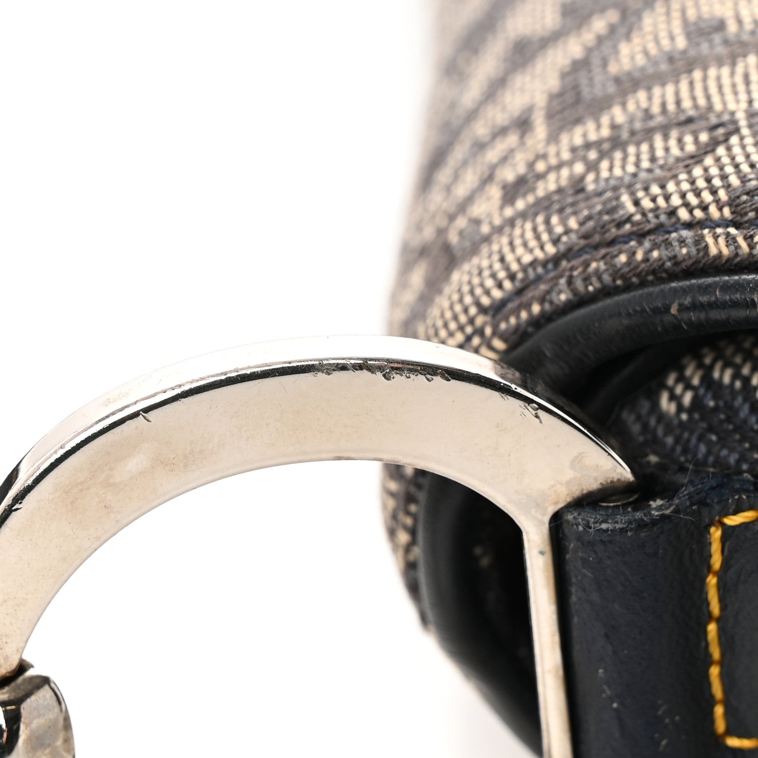 Christian Dior Monogram Saddle Bag Blue 21 of 23