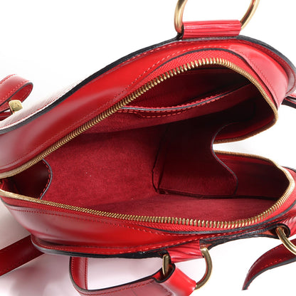 Louis Vuitton Epi Mabillon Backpack Castillan Red 5 of 7